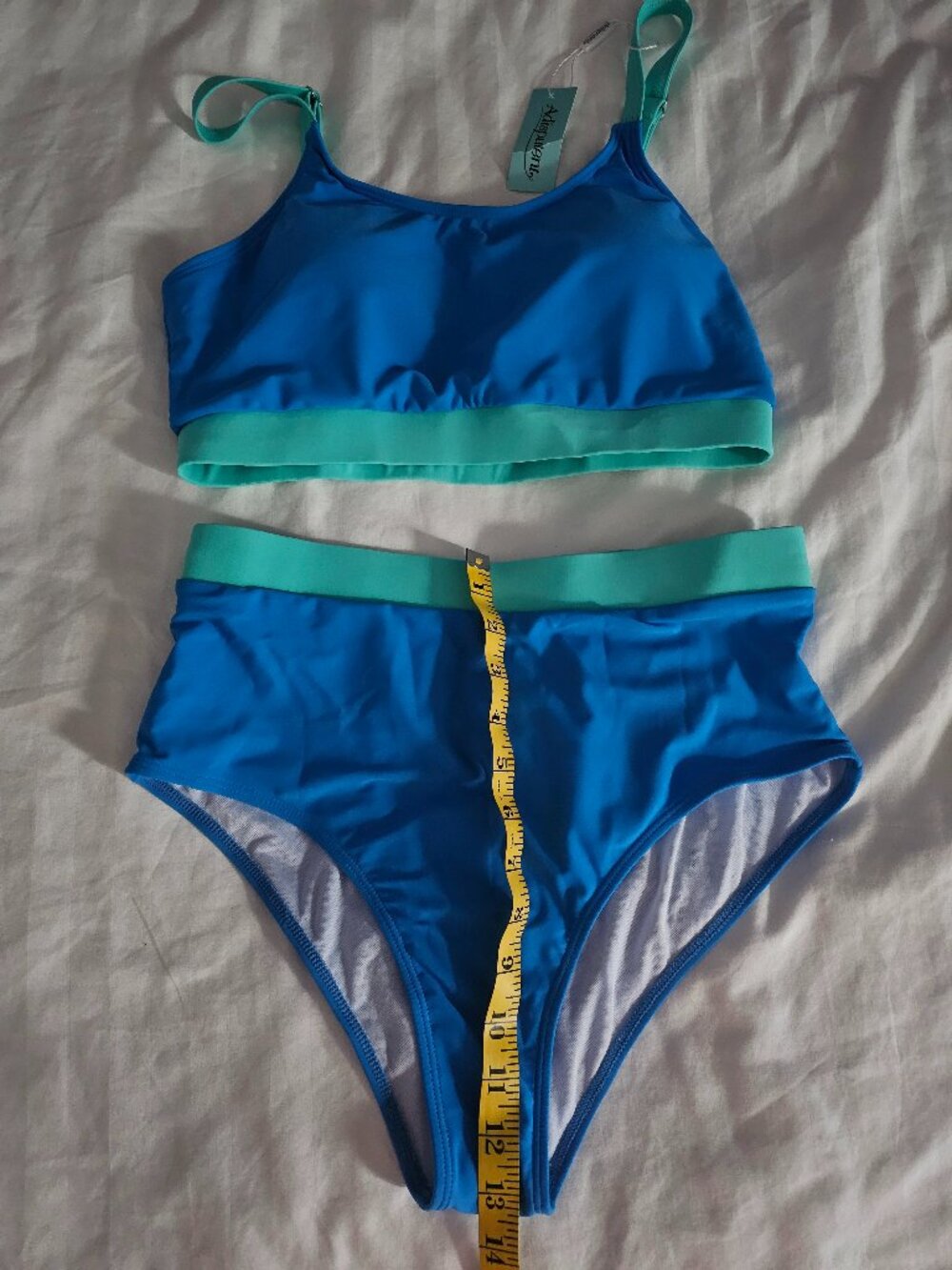 Adisputent Womens Bikini Set High Waisted Size M - Picture 4 of 5
